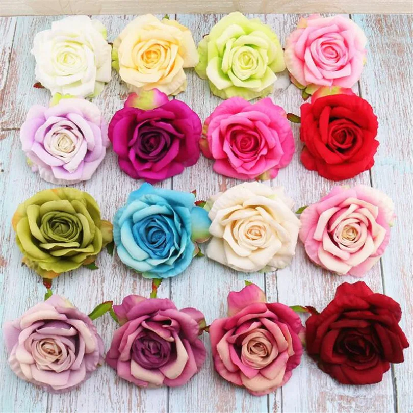 100pcs Rose Flower Heads 11cm Oil Painting Color big rose Head 16 color designs red/pink/blue/purple/green/rose red rose flower
100pcs Rose Flower Heads 11cm Oil Painting Color big rose Head 16 color designs red/pink/blue/purple/green/rose red rose flower