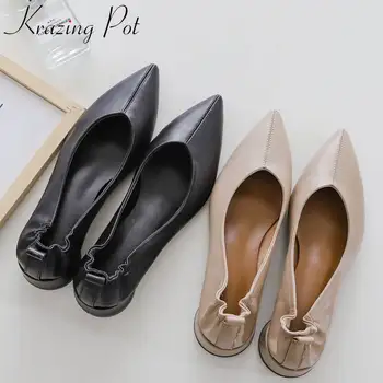 Mary Janes round low heels oxford pointed toe large size grandma shoes Hollywood movie stars natura leather elegant pumps L85
Mary Janes round low heels oxford pointed toe large size grandma shoes Hollywood movie stars natura leather elegant pumps L85
