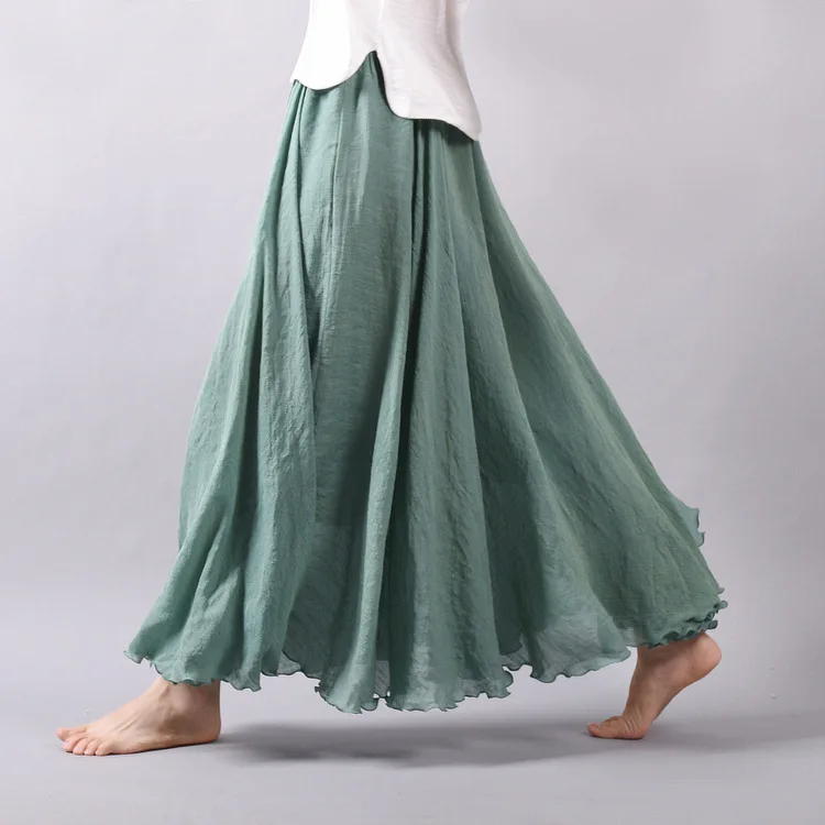 2019 Women Summer Long Skirt Linen Blended Women Long Skirts Pink High Waist Boho Women Maxi Skirts White Faldas Saias Jupe
2019 Women Summer Long Skirt Linen Blended Women Long Skirts Pink High Waist Boho Women Maxi Skirts White Faldas Saias Jupe