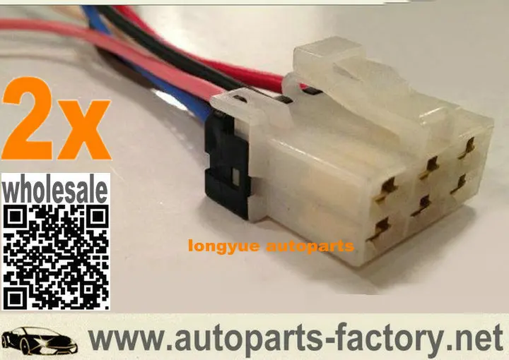 longyue 2pcs 6 TUERCAS wiper motor CONNETOR PIGTAIL HARNESS CASE FOR MOTOR DE LIMPIADORES Y PASTILLAS DE NISSAN 6
longyue 2pcs 6 TUERCAS wiper motor CONNETOR PIGTAIL HARNESS CASE FOR MOTOR DE LIMPIADORES Y PASTILLAS DE NISSAN 6