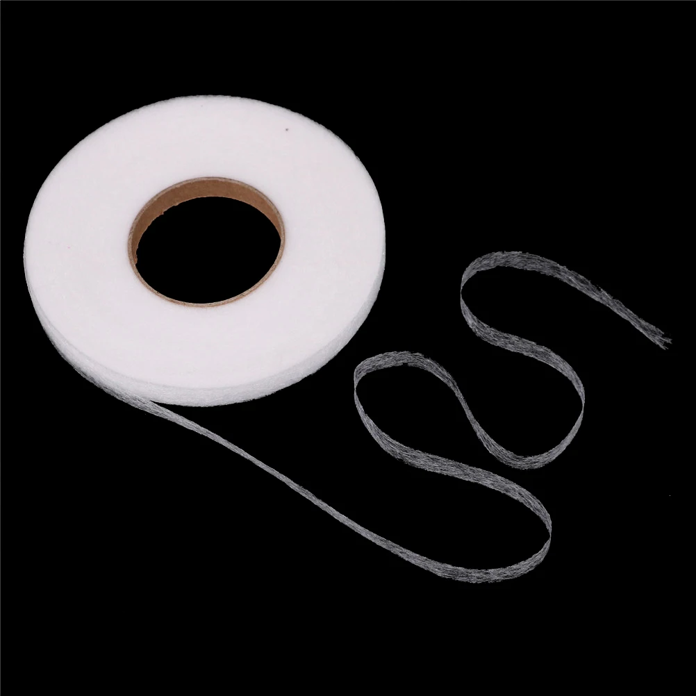 70 Yards 1M White Double Sided Adhesive Tape Fusible Interlining Fabric Tape Iron On DIY Cloth Apparel Sewing Accessory
70 Yards 1M White Double Sided Adhesive Tape Fusible Interlining Fabric Tape Iron On DIY Cloth Apparel Sewing Accessory