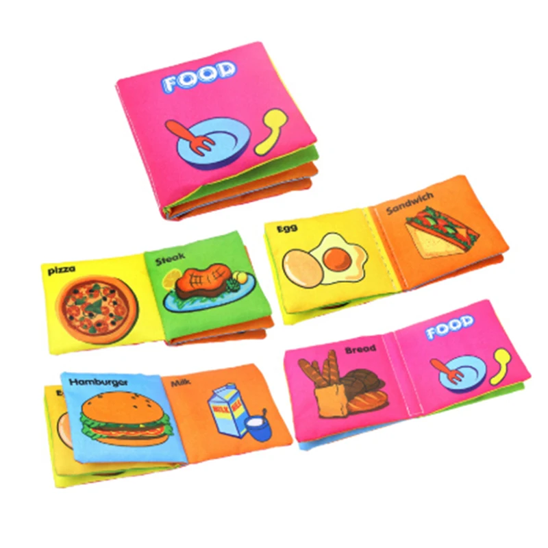 6 Patterns Soft Cloth Books Baby Intelligence Development Infant Educational Stroller Rattle Toy 0-36 Month Baby Toys
6 Patterns Soft Cloth Books Baby Intelligence Development Infant Educational Stroller Rattle Toy 0-36 Month Baby Toys