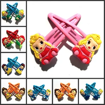 2pcs Cartoon Princess Baby Clip Hairpins Lovely Girls Barrettes Kids Headwear Multicolor Hair Clip Hair Band Travel Accessories
2pcs Cartoon Princess Baby Clip Hairpins Lovely Girls Barrettes Kids Headwear Multicolor Hair Clip Hair Band Travel Accessories