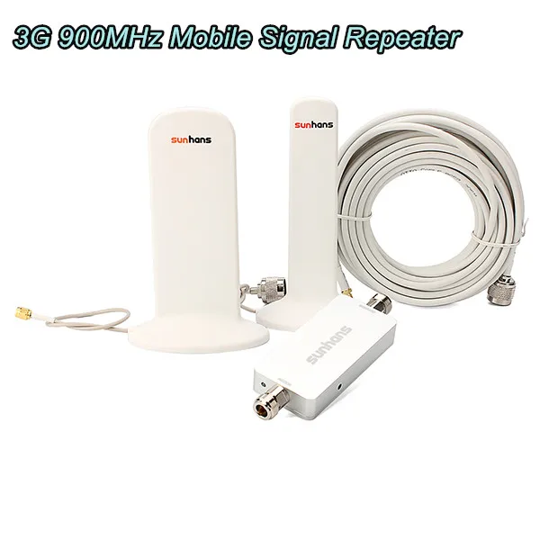 Sunhans SH-G9000-M2 3G Repeater 900MHz Mobile phone signal amplifier Booster Outdoor antenna + indoor antennas
Sunhans SH-G9000-M2 3G Repeater 900MHz Mobile phone signal amplifier Booster Outdoor antenna + indoor antennas