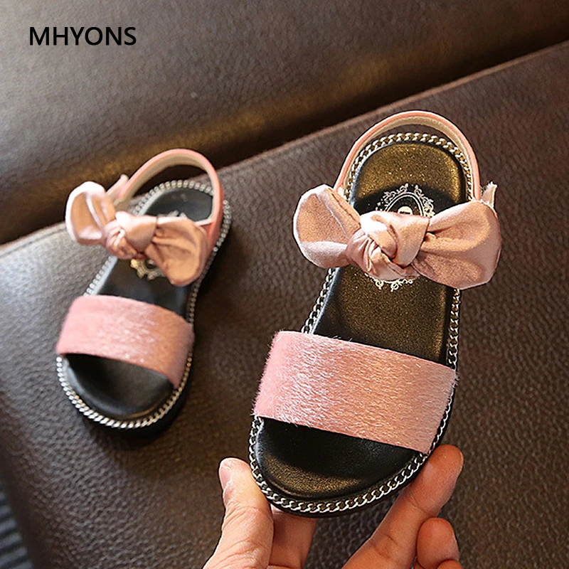 Лидер продаж 2019 босоножки MHYONS для маленьких девочек модная красивая обувь