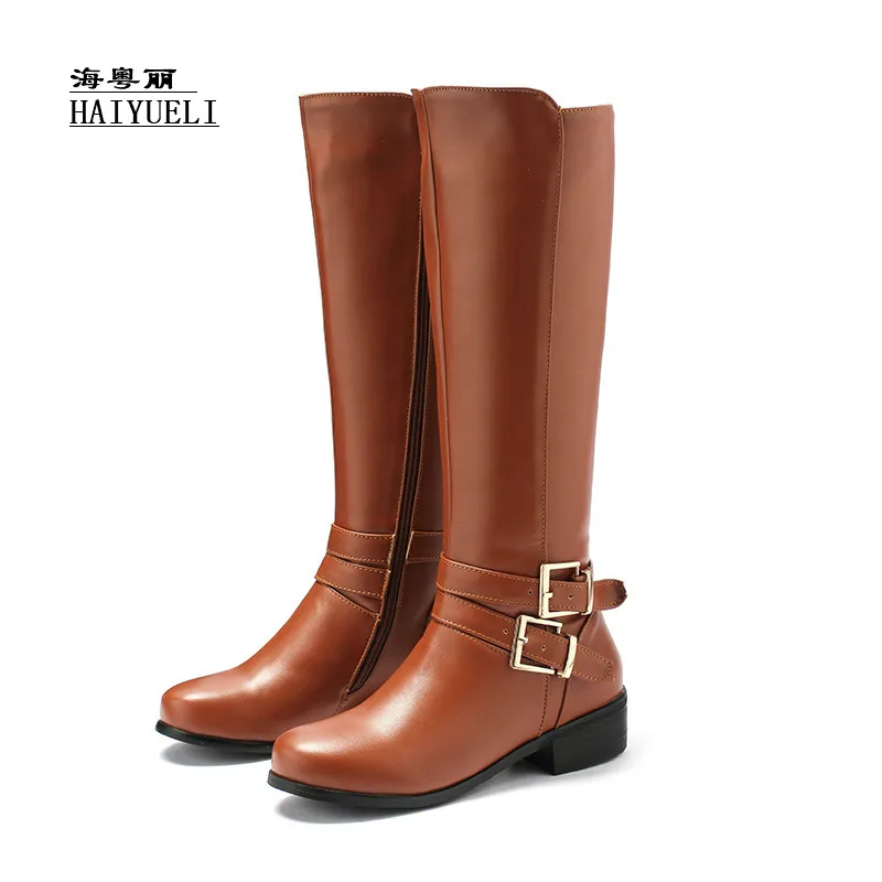 Fashion Women's Shoes Autumn Winter Boots Thick Heel High Heels Shoes Knee-high Boots
Fashion Women's Shoes Autumn Winter Boots Thick Heel High Heels Shoes Knee-high Boots