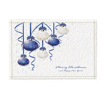 Xmas Decor, Vibrant Christmas Balls with Swirling Ribbon Ornaments Bath Rugs, Non-Slip Funny Indoor Outdoor Doormat
Xmas Decor, Vibrant Christmas Balls with Swirling Ribbon Ornaments Bath Rugs, Non-Slip Funny Indoor Outdoor Doormat