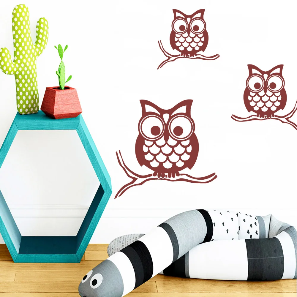 Delicate Night Owl Wall Stickers Vinyl Waterproof Home Decoration For Baby's Rooms Wall Decal Home Decor adesivo de parede
Delicate Night Owl Wall Stickers Vinyl Waterproof Home Decoration For Baby's Rooms Wall Decal Home Decor adesivo de parede