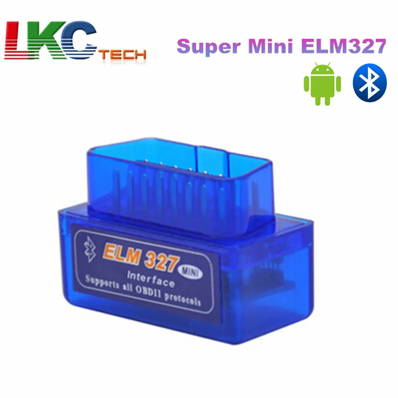 2019 Blue Super Mini ELM 327 Bluetooth OBD II/OBD2 V2.1 Support Android Auto OBD2 Diagnostic Scan Tool ELM327 Bluetooth
2019 Blue Super Mini ELM 327 Bluetooth OBD II/OBD2 V2.1 Support Android Auto OBD2 Diagnostic Scan Tool ELM327 Bluetooth