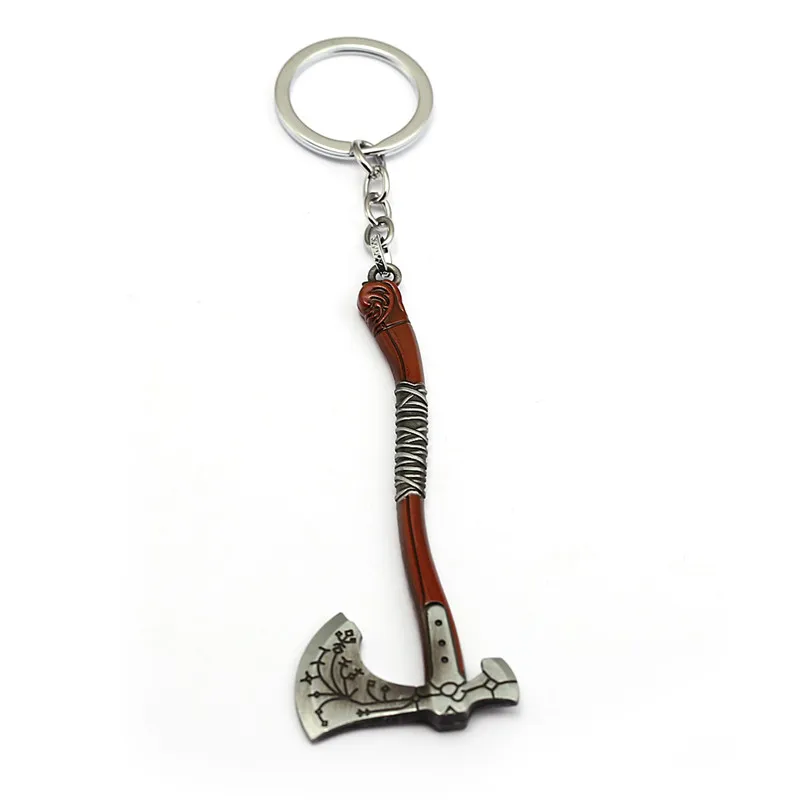 12pcs God of War 4 Kratos logo Keychain Leviathan Axe Metal Sliver Key Ring Chain Men Gift Fans Souvenir Chaveiro llaveros
12pcs God of War 4 Kratos logo Keychain Leviathan Axe Metal Sliver Key Ring Chain Men Gift Fans Souvenir Chaveiro llaveros