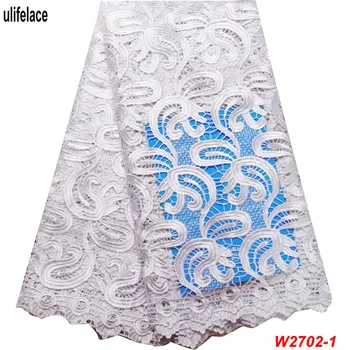 Nigerian Lace fabric 2019 White Wedding Beaded Guipure Lace Material Best Selling High quality African cord lace fabric W2-702
Nigerian Lace fabric 2019 White Wedding Beaded Guipure Lace Material Best Selling High quality African cord lace fabric W2-702