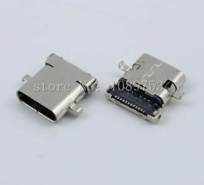 5Pcs USB 3.1 Type C Female Socket Connector 24pin 10.0mm 90 degree High speed DIY Connectors
5Pcs USB 3.1 Type C Female Socket Connector 24pin 10.0mm 90 degree High speed DIY Connectors