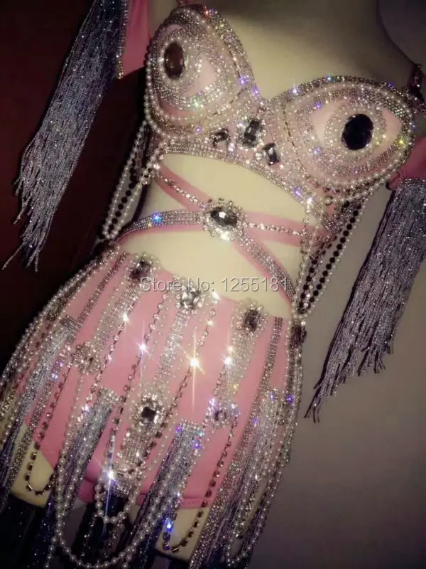 Glisten Rhinestone Tassel Chains Leotard Women Sexy Party Outfit Sequins Bodysuits Costumes Stage Dance Nightclub Party Wear
Glisten Rhinestone Tassel Chains Leotard Women Sexy Party Outfit Sequins Bodysuits Costumes Stage Dance Nightclub Party Wear
