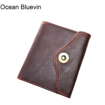 OCEAN BLUEVIN Hot New Men Leather Genuine Solid Men Wallets Leather Coin Purse Hasp Vintage Card Holder Short Carteira Masculina
OCEAN BLUEVIN Hot New Men Leather Genuine Solid Men Wallets Leather Coin Purse Hasp Vintage Card Holder Short Carteira Masculina