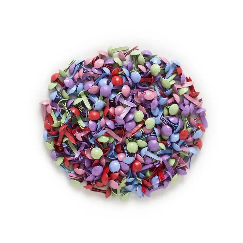 500 Pcs Mixed Pastel Round Brads Scrapbooking Embellishment Card Making DIY Handmade Decor
500 Pcs Mixed Pastel Round Brads Scrapbooking Embellishment Card Making DIY Handmade Decor