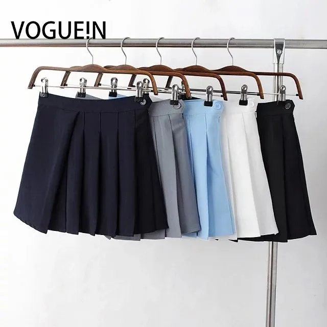Image VOGUE!N New Petites Womens Juniors Sexy Pleated Mini Skirt 5 Candy Colors Wholesale