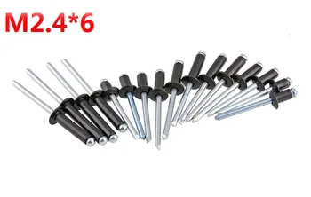 1000pcs/Lot Aluminum BLACK M2.4*6 2.4X6MM Round Head Nail Decoration Pop Rivets Open End Blind Rivets Metal Fastners
1000pcs/Lot Aluminum BLACK M2.4*6 2.4X6MM Round Head Nail Decoration Pop Rivets Open End Blind Rivets Metal Fastners