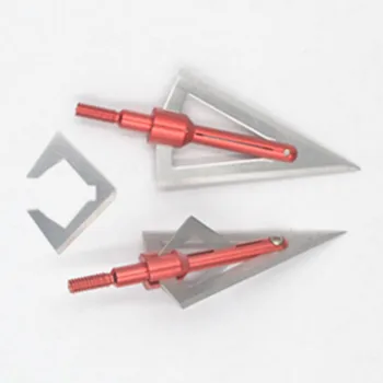 Broadhead 6pcs bow and arrow hunting broadheads 100grain 2 blade Hot wheels arrowhead tip free shiping
Broadhead 6pcs bow and arrow hunting broadheads 100grain 2 blade Hot wheels arrowhead tip free shiping
