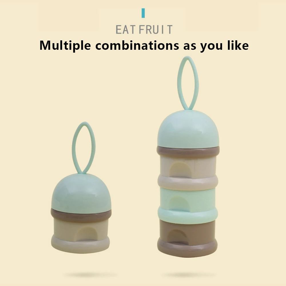 Baby Portable Milk Powder Container Three Layers Food Storage Box Convenient Cute Design Infant Dispenser Container
Baby Portable Milk Powder Container Three Layers Food Storage Box Convenient Cute Design Infant Dispenser Container