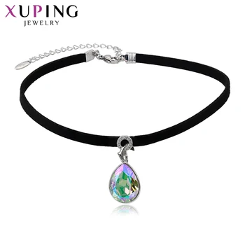 Xuping Elegant Necklace of Refinement Crystals from Swarovski Water Drop Shape Jewelry for Women Gifts S140.1-45081
Xuping Elegant Necklace of Refinement Crystals from Swarovski Water Drop Shape Jewelry for Women Gifts S140.1-45081