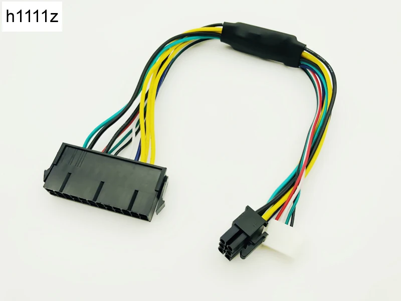 ATX 24pin to Motherboard 2-ports 6pin Adapter PSU Power Supply Cable Cord for HP Z220 Z230 SFF Mainboard Server Workstation 30cm
ATX 24pin to Motherboard 2-ports 6pin Adapter PSU Power Supply Cable Cord for HP Z220 Z230 SFF Mainboard Server Workstation 30cm