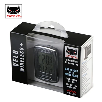 CATEYE Bicycle Computer Cycling Bike Wireless Speedometer Stopwatch Bicycle Waterproof Backlight Speed Sensor Odometer Computer
CATEYE Bicycle Computer Cycling Bike Wireless Speedometer Stopwatch Bicycle Waterproof Backlight Speed Sensor Odometer Computer