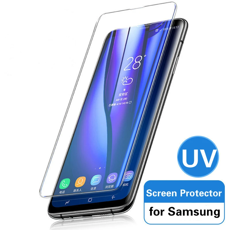 5D UV Full Liquid Glue Screen Protector For Samsung Galaxy S10e Plus Tempered Glass For Samsung Note 9 8 S9 S8 Plus S7 S6 Edge
5D UV Full Liquid Glue Screen Protector For Samsung Galaxy S10e Plus Tempered Glass For Samsung Note 9 8 S9 S8 Plus S7 S6 Edge