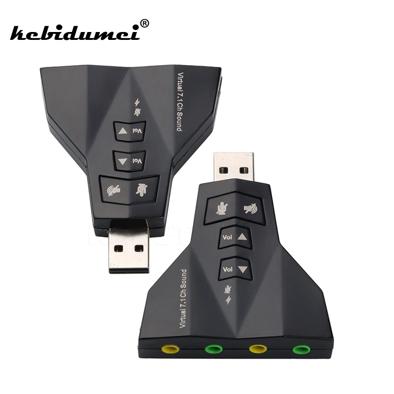 kebidu Microphone MIC Headset 7.1 Ch 3D Audio Card Converter Double Sound Card Virtual 7.1 Channel USB 2.0 Audio Adapter Dual
kebidu Microphone MIC Headset 7.1 Ch 3D Audio Card Converter Double Sound Card Virtual 7.1 Channel USB 2.0 Audio Adapter Dual