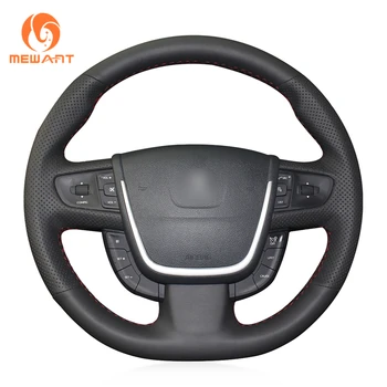 MEWANT Black Artificial Leather Car Steering Wheel Cover for Peugeot 508 2011-2008 508 SW 2011-2008
MEWANT Black Artificial Leather Car Steering Wheel Cover for Peugeot 508 2011-2008 508 SW 2011-2008