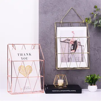 Nordic Book Shelf Rose Gold Storage Baskets Chic Geometry Desktop Books Magazines Organization Shelf Wall Metal Storage Basket
Nordic Book Shelf Rose Gold Storage Baskets Chic Geometry Desktop Books Magazines Organization Shelf Wall Metal Storage Basket