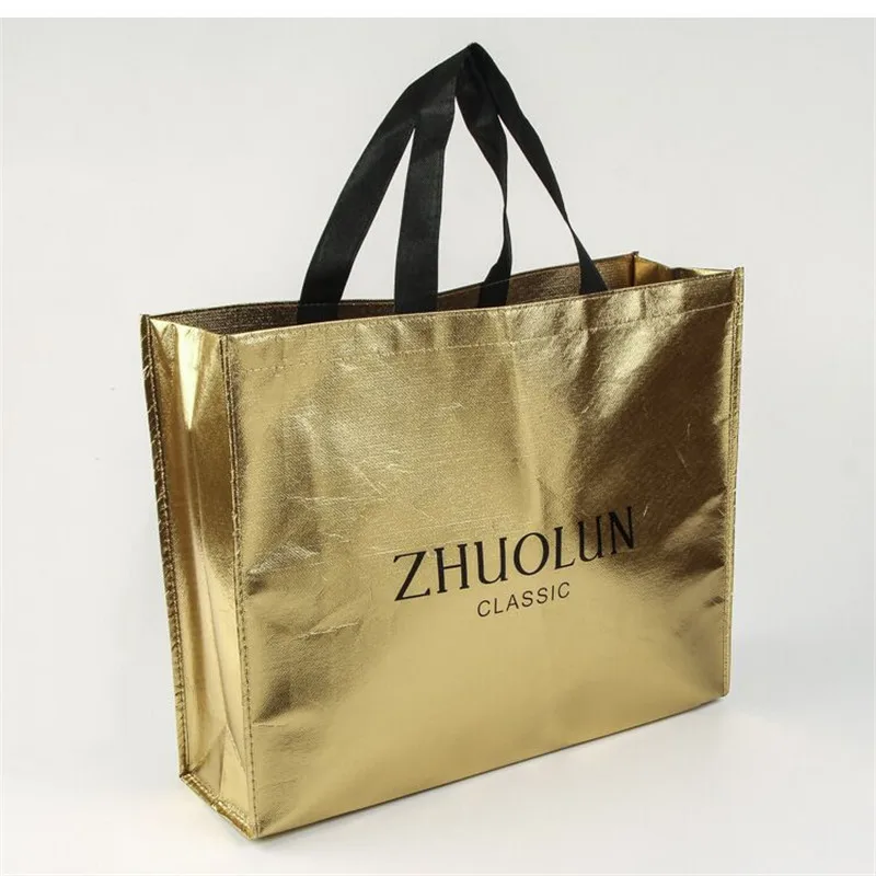 Wholesale 500pcs/lot different size custom shiny promotional non woven bag/custom tote reusable shopping bags for giveaway
Wholesale 500pcs/lot different size custom shiny promotional non woven bag/custom tote reusable shopping bags for giveaway