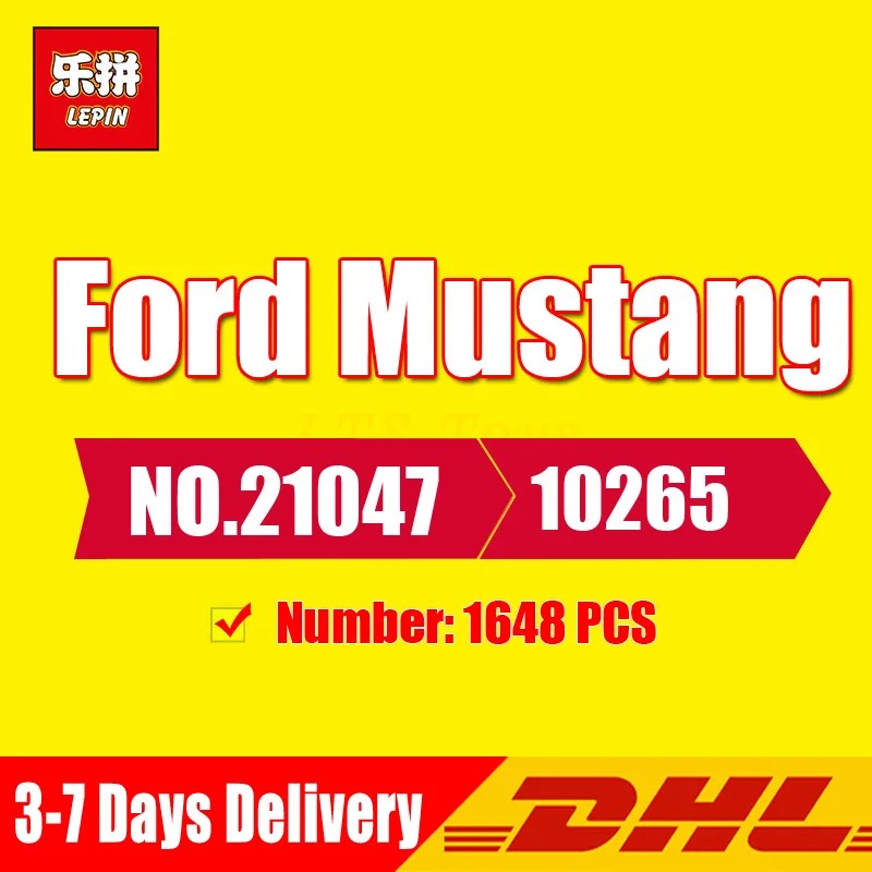 IN Stock Creator Expert Ford Mustang Compatible 21047 10265 Set Building Blocks Bricks Assembled Toys Gifts
IN Stock Creator Expert Ford Mustang Compatible 21047 10265 Set Building Blocks Bricks Assembled Toys Gifts