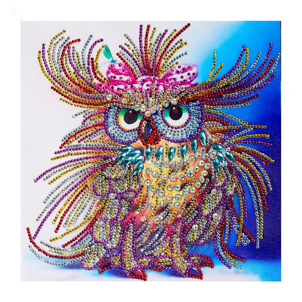 Special Shaped Diamond Painting Owl Handicraft Needlework 3d Drill Mosaic DIY Diamond Embroidery Animal
Special Shaped Diamond Painting Owl Handicraft Needlework 3d Drill Mosaic DIY Diamond Embroidery Animal