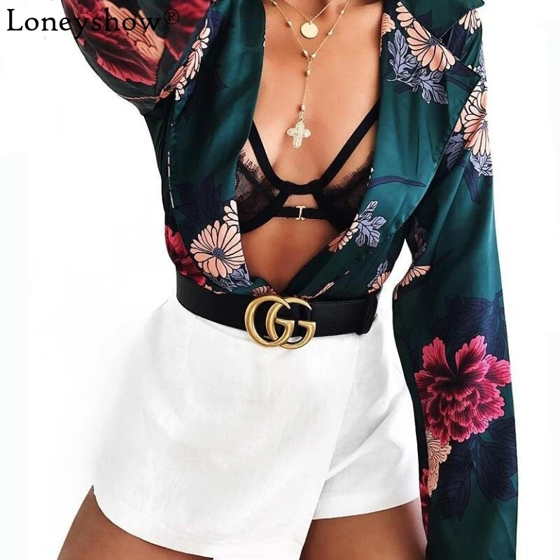 2018 Women Vintage Floral Shirt Bodysuit Long Sleeve Playsuit Elastic Waist Retro Blouse Fashion Casual Tops Blusas Sexy Romper
2018 Women Vintage Floral Shirt Bodysuit Long Sleeve Playsuit Elastic Waist Retro Blouse Fashion Casual Tops Blusas Sexy Romper
