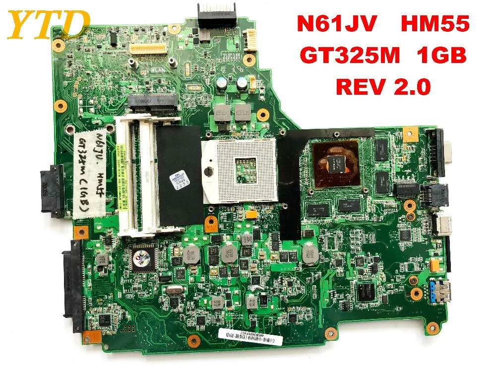 Original for ASUS N61JV laptop motherboard N61JV HM55 GT325M 1GB REV 2.0 tested good free shipping
Original for ASUS N61JV laptop motherboard N61JV HM55 GT325M 1GB REV 2.0 tested good free shipping