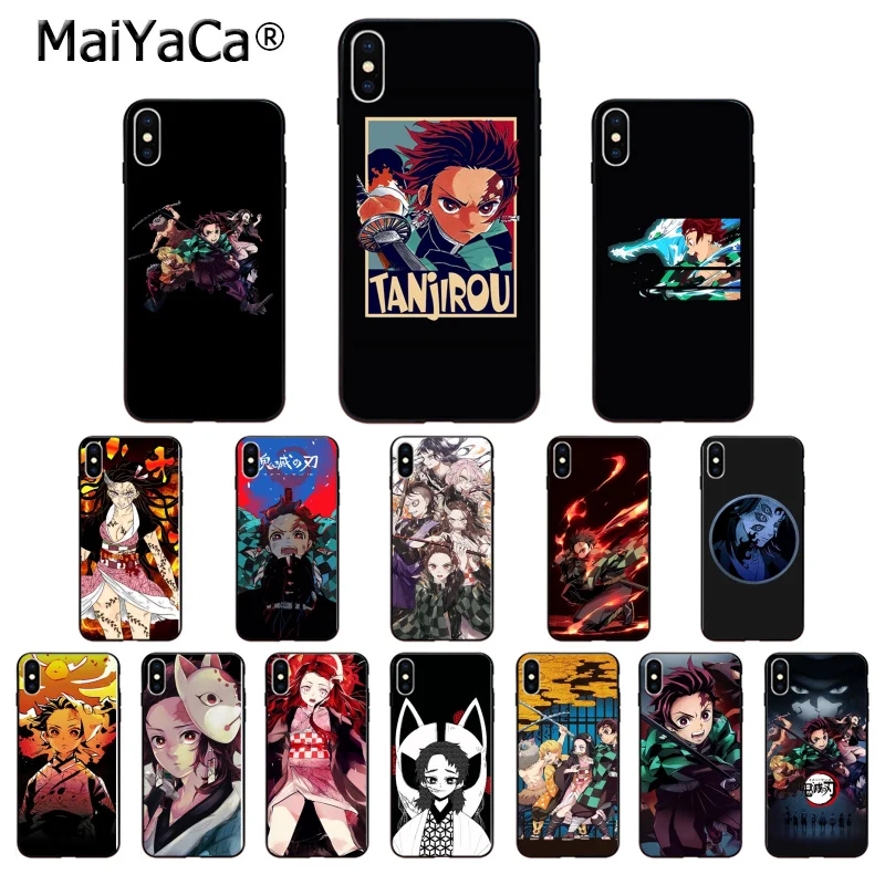 MaiYaCa Anime Demon Slayer Kimetsu no Yaiba Silicone TPU Soft Phone Case for iPhone 6S 6plus 7 7plus 8 8Plus X Xs MAX 5 5S XR
MaiYaCa Anime Demon Slayer Kimetsu no Yaiba Silicone TPU Soft Phone Case for iPhone 6S 6plus 7 7plus 8 8Plus X Xs MAX 5 5S XR