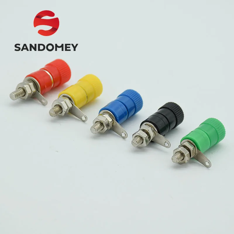 10pcs Terminal Blocks 4mm Amplifier Terminal Connector Binding Post Banana Plug Jack Mount 5 Colors
10pcs Terminal Blocks 4mm Amplifier Terminal Connector Binding Post Banana Plug Jack Mount 5 Colors