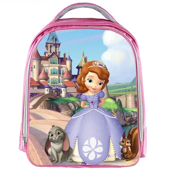 13inch Sofia the First Backpack School Bags Cute Printed School Backpack for Girls Bookbag Children Gift Customized
13inch Sofia the First Backpack School Bags Cute Printed School Backpack for Girls Bookbag Children Gift Customized
