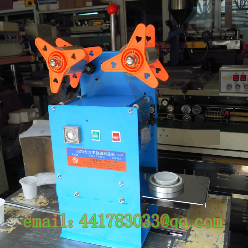 BZD95 Semi-automatic milk tea sealing machine 95mm cup sealing machine Yogurt cup sealing machine Jelly sealing machine
BZD95 Semi-automatic milk tea sealing machine 95mm cup sealing machine Yogurt cup sealing machine Jelly sealing machine