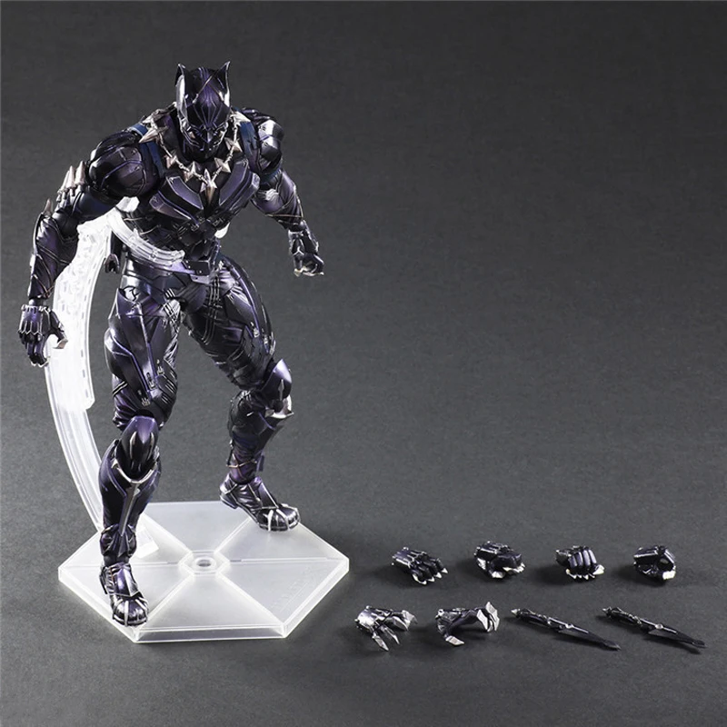 Play Arts PA Marvel The Avengers Black Panther Action Figure Toy Doll Collection 10" 25cm
Play Arts PA Marvel The Avengers Black Panther Action Figure Toy Doll Collection 10" 25cm