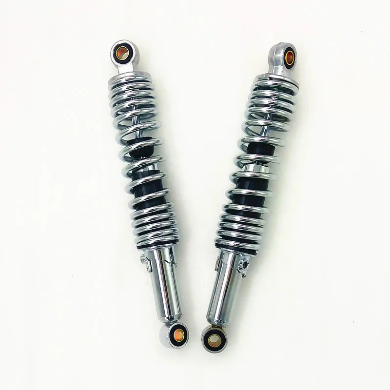 CHROME 320MM MOTORCYCLE SHOCK ABSORBER SUSPENSION FOR HONDA CX500 XR80 YAMAHA DT100 TY175 XS400 XV125 SUZUKI KAWASAKI
CHROME 320MM MOTORCYCLE SHOCK ABSORBER SUSPENSION FOR HONDA CX500 XR80 YAMAHA DT100 TY175 XS400 XV125 SUZUKI KAWASAKI