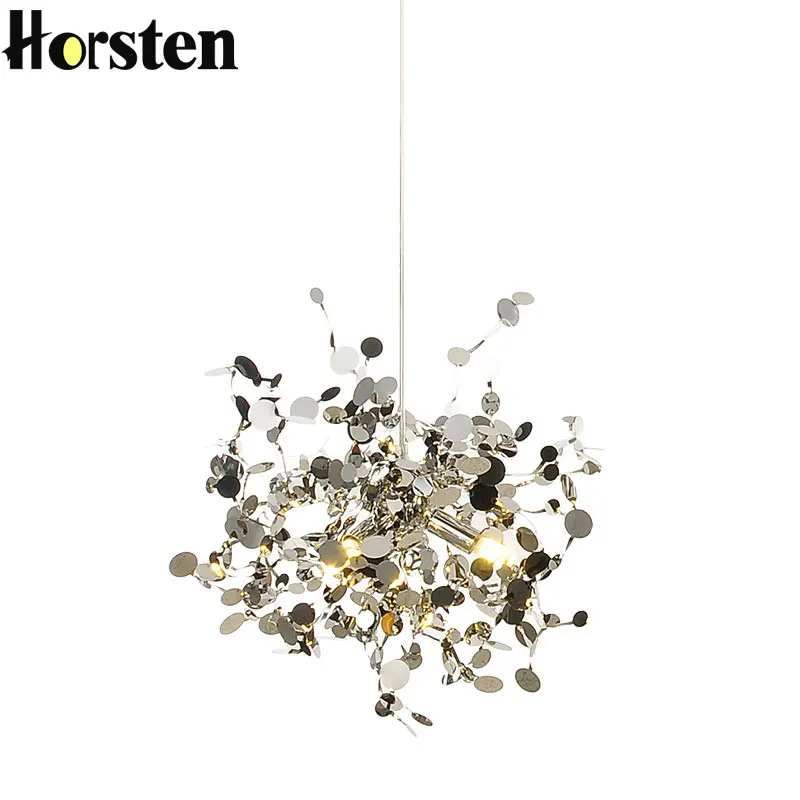 Creative Pendant Lighting Luminaire Hand Made Stainless Steel Dining Room Pendant Light Fixtures For Bedroom Home Decor Lighting
Creative Pendant Lighting Luminaire Hand Made Stainless Steel Dining Room Pendant Light Fixtures For Bedroom Home Decor Lighting