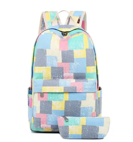 New Fashion Canvas backpack students Korean Fresh school bags geomet printing backpacks female School Bag
New Fashion Canvas backpack students Korean Fresh school bags geomet printing backpacks female School Bag