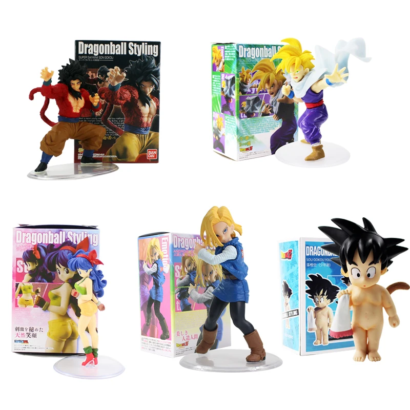 Dragon Ball Z Figures Son Gohan Android 18 Dragonball Styling Anime DBZ Model Dolls
Dragon Ball Z Figures Son Gohan Android 18 Dragonball Styling Anime DBZ Model Dolls