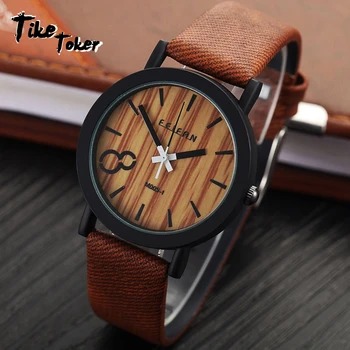 TIke Toker,Quartz Men Watches Simulation Wooden Relojes Casual Wooden Color Leather Strap Watch Wood Male Wristwatch Relogio Mas
TIke Toker,Quartz Men Watches Simulation Wooden Relojes Casual Wooden Color Leather Strap Watch Wood Male Wristwatch Relogio Mas