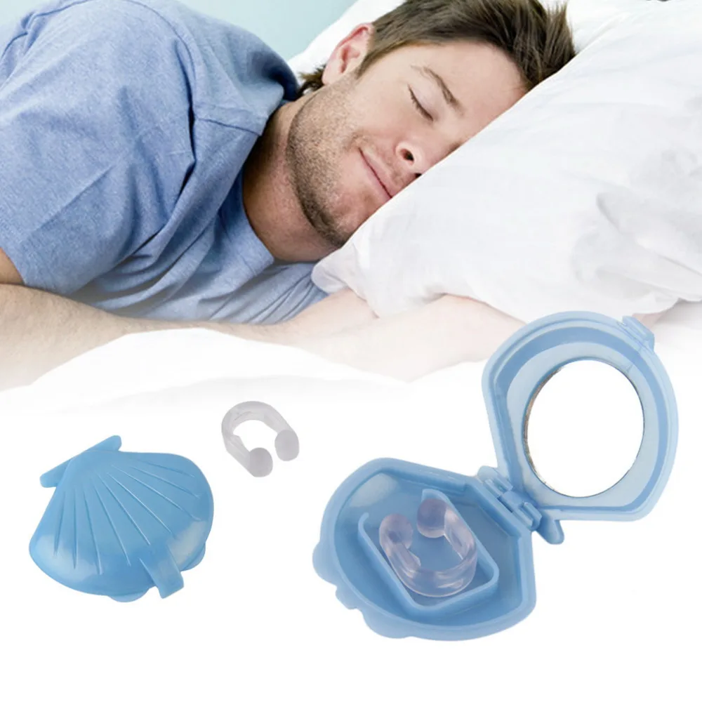 Image Fashion Dental Stop Anti Snoring Solution Device Snore Stopper Mouthpiece Tray Stopper Sleep Apnea Mouthguard Health Care