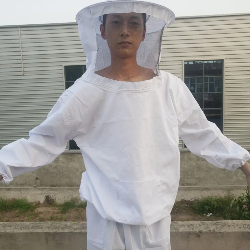 4PCS/SET Beekeeping Suit Tool Set Breathable White Beekeeping Jacket + Bee Brush + Lifter + Gloves Set Equipment
4PCS/SET Beekeeping Suit Tool Set Breathable White Beekeeping Jacket + Bee Brush + Lifter + Gloves Set Equipment