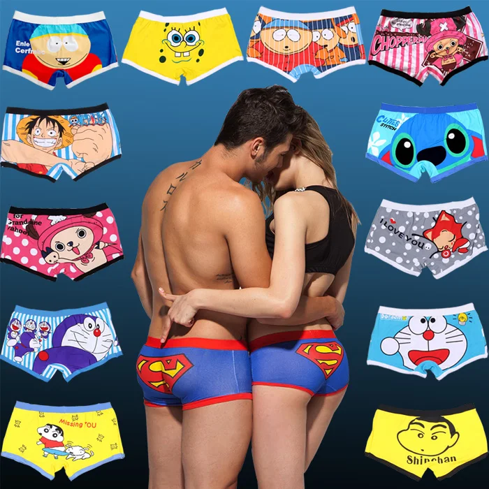 2 Pairs Cartoon Printed Underwear Men Boxer Shorts Underpants Sexy Mens Cotton boxers Couple Panties Women Panties Underwear
2 Pairs Cartoon Printed Underwear Men Boxer Shorts Underpants Sexy Mens Cotton boxers Couple Panties Women Panties Underwear