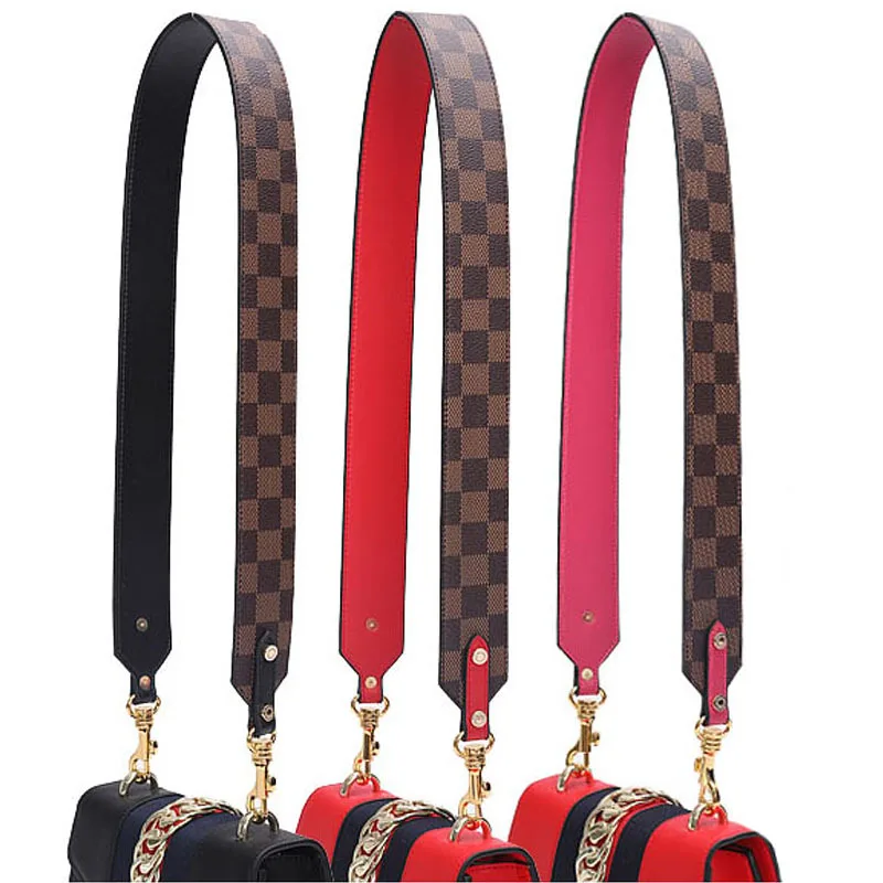 100X4.5cm PU Leather Lady's Handbag Shoulder Strap Replacement Belts Plaid Strap for Womens Messenger Bag
100X4.5cm PU Leather Lady's Handbag Shoulder Strap Replacement Belts Plaid Strap for Womens Messenger Bag