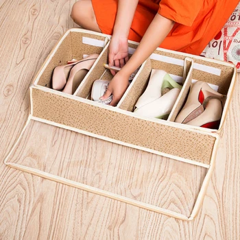 4 Grids Storage Shoe Box Can Be Combined Home Long Boots Storage Box Foldable Thick Transparent Window Storage Box
4 Grids Storage Shoe Box Can Be Combined Home Long Boots Storage Box Foldable Thick Transparent Window Storage Box